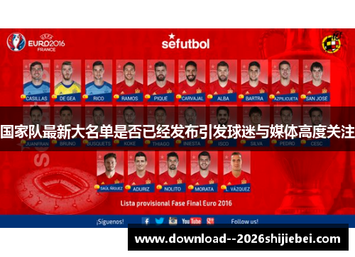国家队最新大名单是否已经发布引发球迷与媒体高度关注